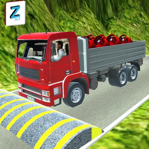 Logo 3d Truck Driving Simulator Jogos Reais Direcao Icon