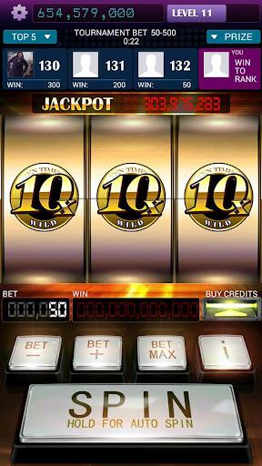 Image 0777 Slots Vegas Casino Slot Icône de signe.