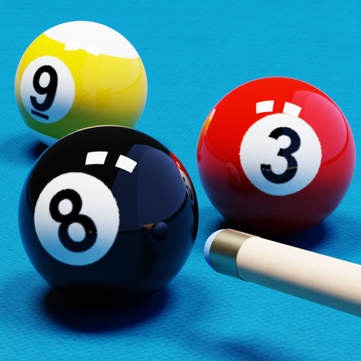 Le logo 8 Ball Billiards Offline Pool Game Icône de signe.
