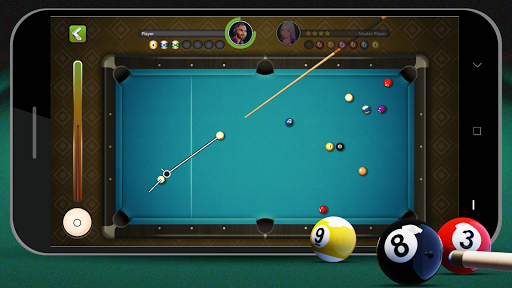 immagine 58 Ball Billiards Offline Pool Game Icona del segno.