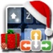 Le logo A I Type Christmas 2012 Theme Icône de signe.