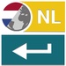 Le logo A I Type Dutch Predictionary Icône de signe.