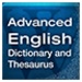 presto Advanced English Dictionary And Thesaurus Icona del segno.