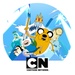 ロゴ Adventure Time Masters Of Ooo 記号アイコン。