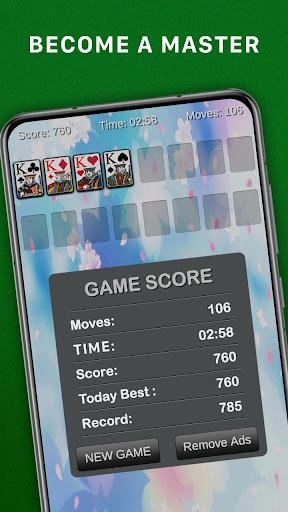 Image 2Aged Freecell Solitaire Icône de signe.