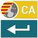 Le logo Ai Type Catalan Predictionary Icône de signe.