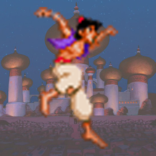 ロゴ Aladdin Prince Adventures 記号アイコン。