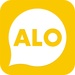 Le logo Alo Icône de signe.