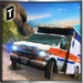 ロゴ Ambulance Rescue Driving 2016 記号アイコン。