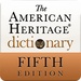 जल्दी American Heritage Dictionary Free चिह्न पर हस्ताक्षर करें।