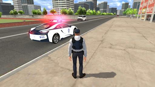 immagine 0American I8 Police Car Game 3d Icona del segno.