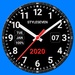 presto Analog Clock 7 Mobile Icona del segno.