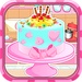 ロゴ Android Birthday Cake Cooking 記号アイコン。