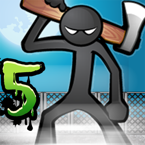 ロゴ Anger Of Stick 5 Zombie 記号アイコン。