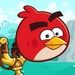 Le logo Angry Birds Friends Icône de signe.