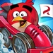Le logo Angry Birds Go! Icône de signe.