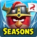 ロゴ Angry Birds Seasons 記号アイコン。
