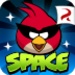 Le logo Angry Birds Space Icône de signe.