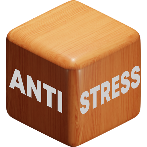 ロゴ Antistress Stress Relief Games 記号アイコン。