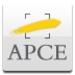ロゴ Apce 記号アイコン。
