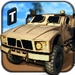 ロゴ Army War Truck Simulator 3d 記号アイコン。