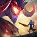 商标 Art Of Conquest Dragon Dawn 签名图标。
