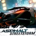ロゴ Asphalt Street Storm Racing 記号アイコン。