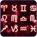 ロゴ Astrology Zodiac Signs 記号アイコン。