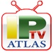 Le logo Atlas Iptv Stream Live Tv Icône de signe.