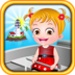 ロゴ Baby Hazel Lighthouse Adventure 記号アイコン。