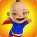 Logotipo Baby Hero 3d Super Babsy Kid Icono de signo