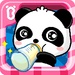 Logotipo Baby Panda Care Icono de signo