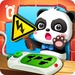 Logotipo Baby Panda Home Safety Icono de signo