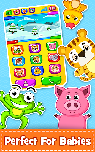 Image 2Baby Phone For Toddlers Numbers Animals Music Icône de signe.