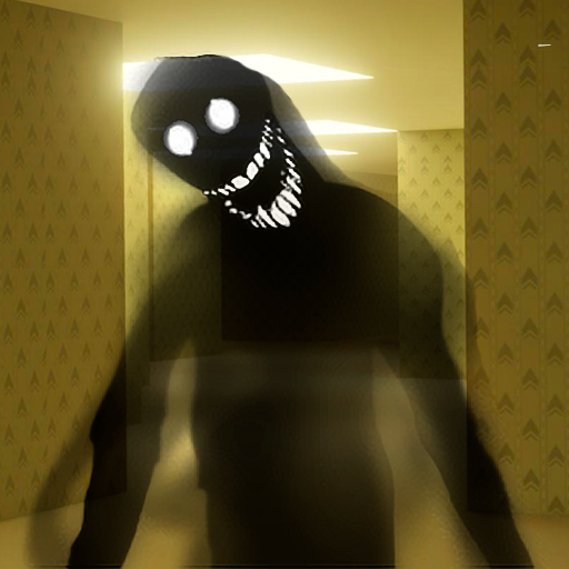 商标 Backrooms Scary Horror Game 签名图标。