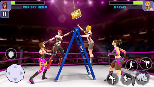 Image 1Bad Girls Wrestling Game Icône de signe.