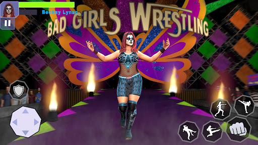 Image 3Bad Girls Wrestling Game Icône de signe.