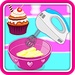 ロゴ Bake Cupcakes Cooking Games 記号アイコン。