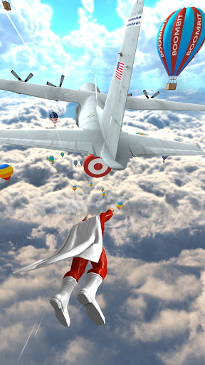 Image 2Base Jump Wing Suit Flying Icône de signe.