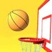 Le logo Basket Dunk 3d Icône de signe.
