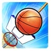 Le logo Basket Fall Icône de signe.