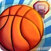 Le logo Basketball Shooter Icône de signe.