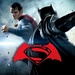 商标 Batman Vs Superman Who Will Win 签名图标。