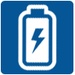 presto Battery Checker Icona del segno.