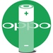 Le logo Battery Life For Oppo Icône de signe.