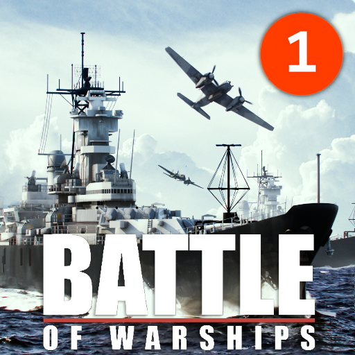 ロゴ Battle Of Warships Naval Blitz 記号アイコン。