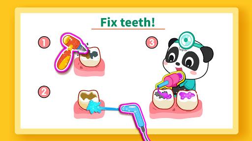 Imagen 0Bebe Panda Cuidado Dental Icono de signo
