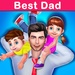 Logo Best Dad In The Entire World Icon