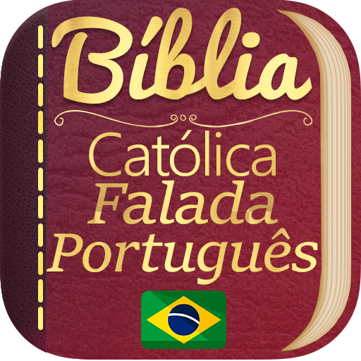 商标 Biblia Catolica Falada Brasil 签名图标。