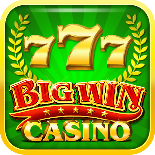 Le logo Big Win Slots Casino Icône de signe.